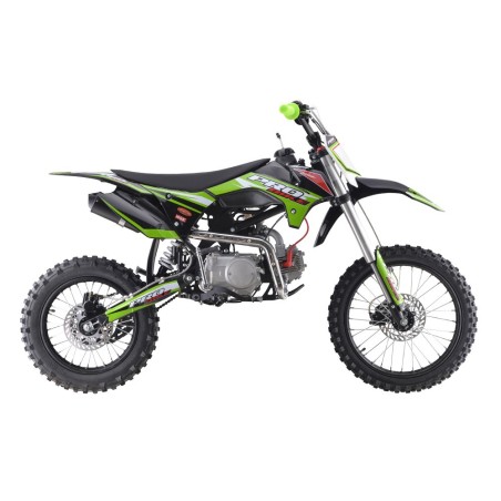 Dirt bike probike 125cc s 14/17 - vert - LeMiniRider