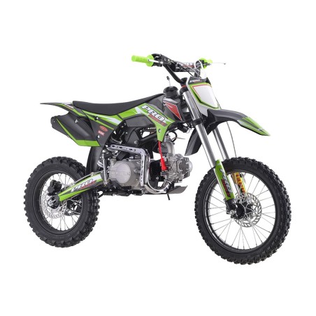 Dirt bike probike 125cc s 14/17 - vert - LeMiniRider