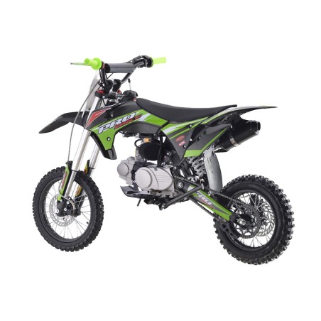 Dirt bike probike 125cc s 12/14 - vert - LeMiniRider