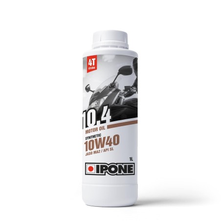 Huile moteur ipone 4t 10w40 ipone semi-synthèse 1L pour Dirt bike, Pit bike