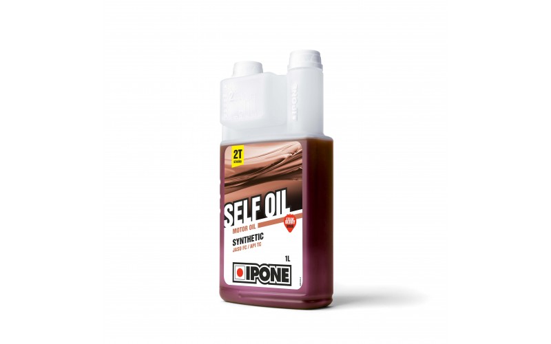 Huile moteur 2T ipone self oil senteur fraise 1L