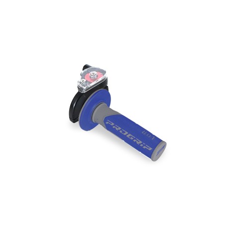 Commandes Pack poignée tirage rapide + poignée progrip 801 gris/bleu LMR PARTS