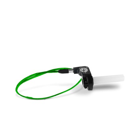 Pièces détachées Dirt bike, Pit bike Pack tirage rapide horloger aluminium + câble d'accélérateur 920mm vert LMR PARTS