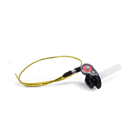 Pièces détachées Dirt bike, Pit bike Pack tirage rapide horloger + câble d'accélérateur 920mm jaune LMR PARTS
