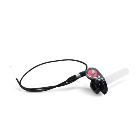 Pièces détachées Dirt bike, Pit bike Pack tirage rapide horloger + câble d'accélérateur 920mm noir LMR PARTS