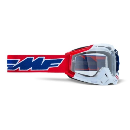 Masque Cross FMF Powercore usa écran transparent équipement dirt bike / pit bike