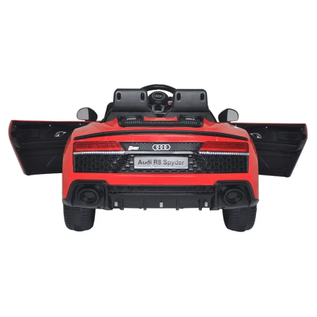 Voiture électrique enfant Audi R8 spyder rouge Voitures électriques