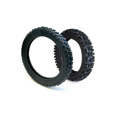Pièces détachées Dirt bike, Pit bike Pack pneu cross 12/14" Vee Rubber Vee Rubber