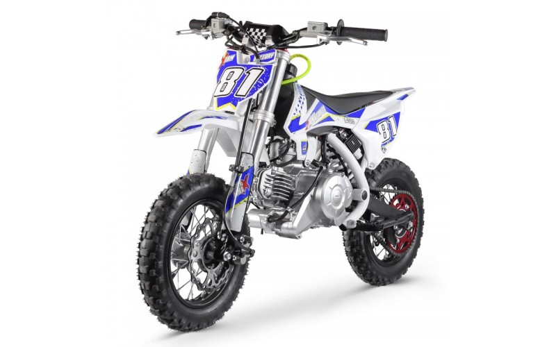 Dirt bike MX 60cc 10/10" - bleu