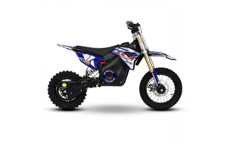 Dirt bike électrique enfant MXR 1000W 10/12" - bleu