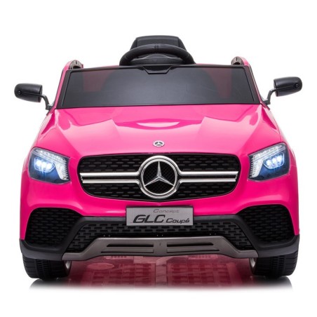 Voiture électrique enfant Mercedes glc coupé, 2 moteurs 30w, télécommande parentale 2.4 ghz - rose Voitures électriques