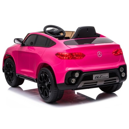 Voiture électrique enfant Mercedes glc coupé, 2 moteurs 30w, télécommande parentale 2.4 ghz - rose Voitures électriques
