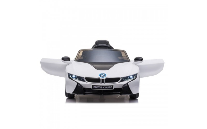  Voiture électrique enfant BMW i8, 2 moteurs 35w, télécommande parentale 2.4 ghz - bleu