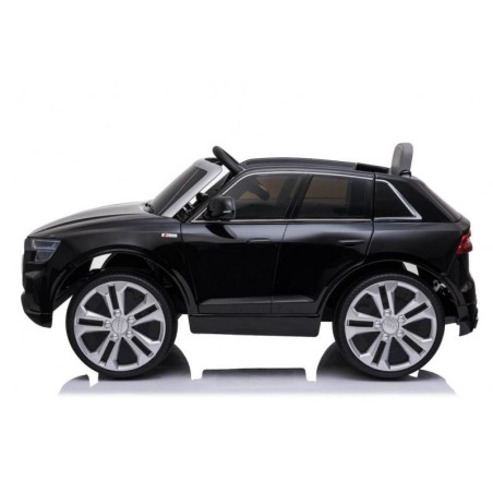 Voiture électrique enfant Audi Q8 12 volts, 2 moteurs 25w, télécommande parentale 2.4 Ghz - noir Voitures électriques