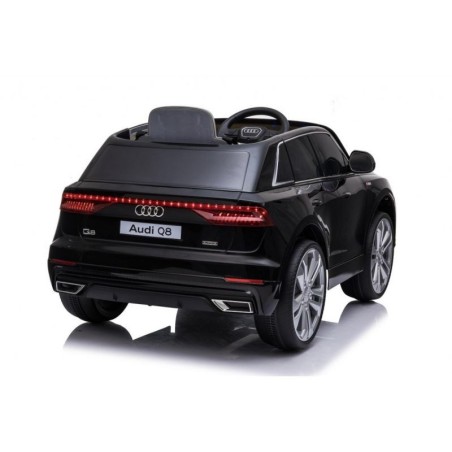 Voiture électrique enfant Audi Q8 12 volts, 2 moteurs 25w, télécommande parentale 2.4 Ghz - noir Voitures électriques