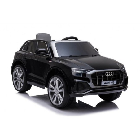 Voiture électrique enfant Audi Q8 12 volts, 2 moteurs 25w, télécommande parentale 2.4 Ghz - noir Voitures électriques