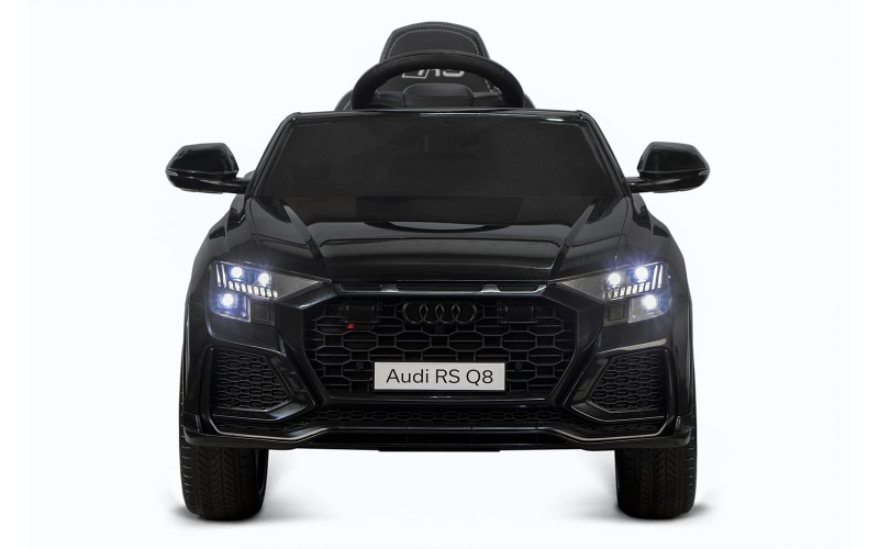 Voiture électrique enfant Audi RS Q8 noir 12 volts, voiture electrique enfant télécommande parentale 2.4 GHZ - 2 moteurs 35w