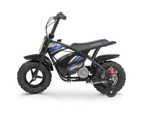 Minimoto électrique enfant 250w e-superbike - bleu Pocket Bike & Pocket Quad