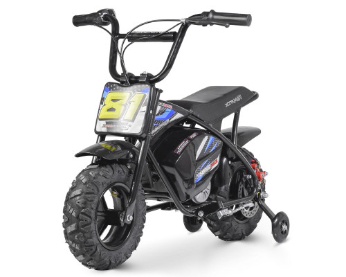 Minimoto électrique enfant 250w e-superbike - bleu Pocket Bike & Pocket Quad