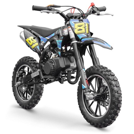 Pocket cross enfant MX 50cc - bleu Pocket Bike & Pocket Quad