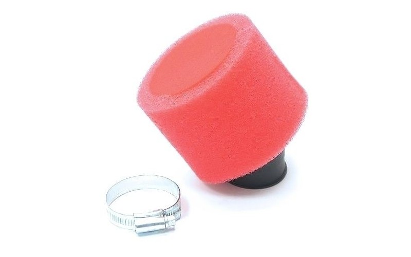 Pièces détachées Dirt bike, Pit bike Filtres à air et filtre essence Double Mousse Rouge - 38mm LMR PARTS