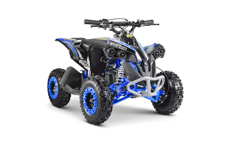 Pocket quad enfant électrique xtrm 1000W - bleu