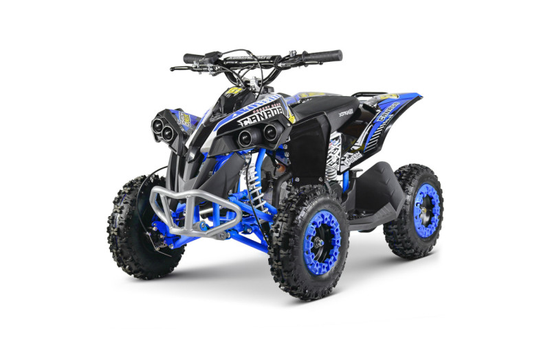 Pocket quad enfant électrique xtrm 1000W - bleu