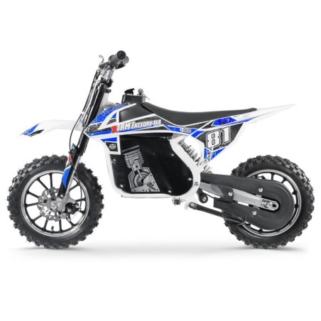 Pocket cross électrique MX 500W - bleu Pocket Bike & Pocket Quad