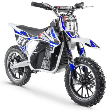Pocket cross électrique MX 500W - bleu Pocket Bike & Pocket Quad