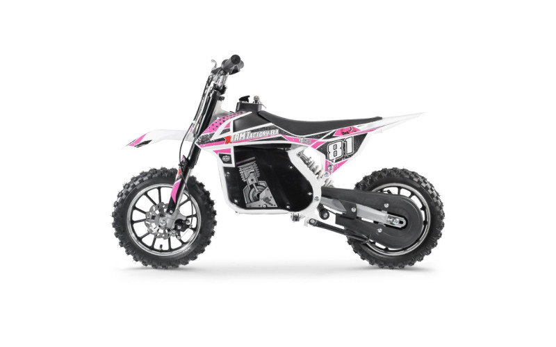 Pocket cross électrique MX 500W - rose Pocket Bike & Pocket Quad