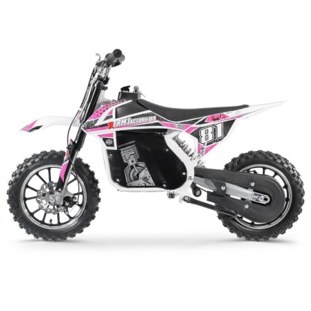 Pocket cross électrique MX 500W - rose Pocket Bike & Pocket Quad