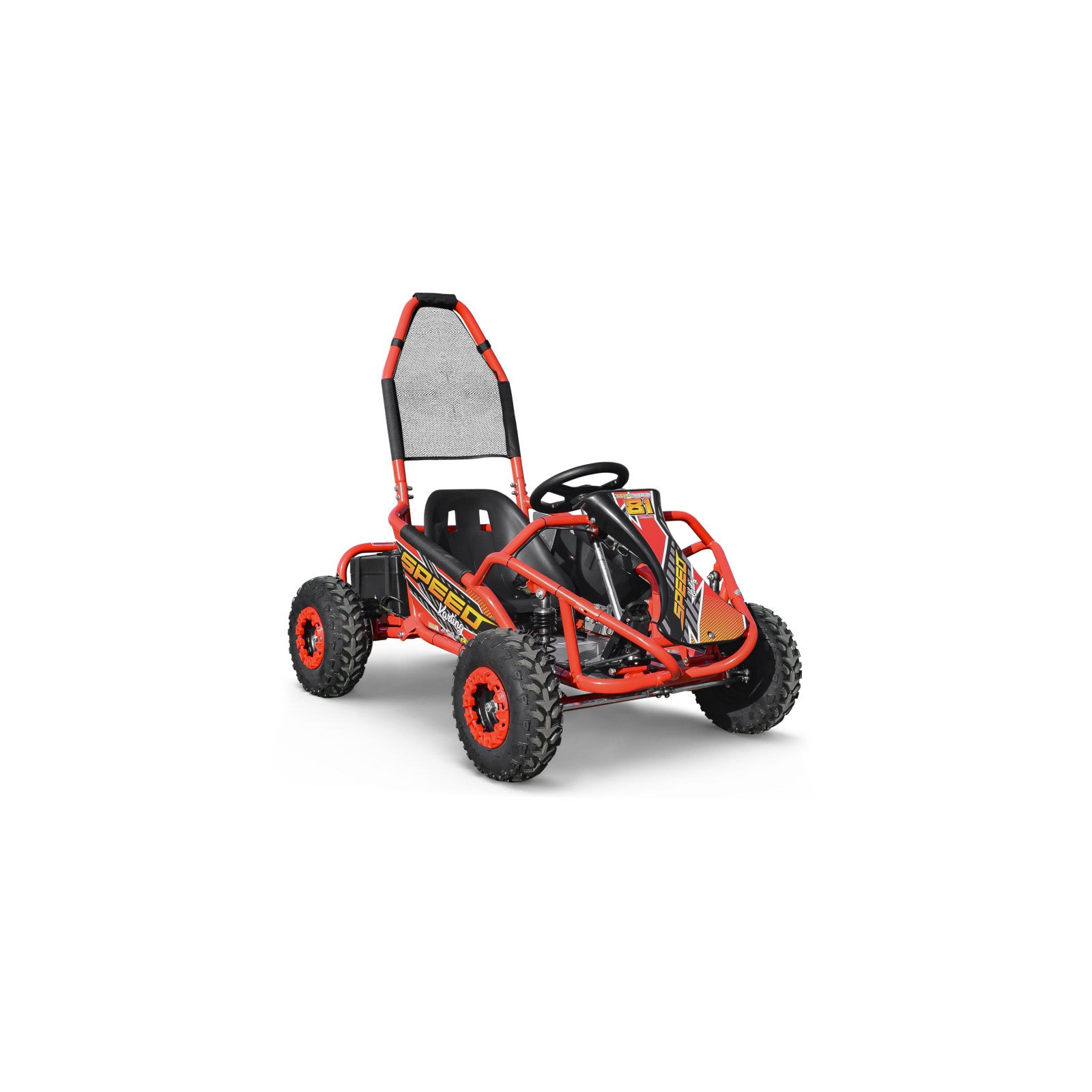 Buggy / Karting, Karting électrique LMR enfant 1000W - rouge, LeMiniRider
