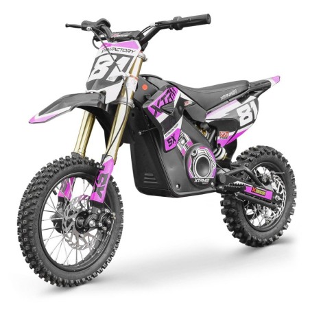 Moto rose enfant