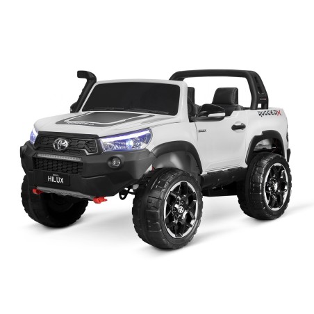 Voiture électrique enfant Toyota Hilux 12 volts, 2 places, 4 moteurs 35w, télécommande parentale 2.4. Ghz Voitures électriques