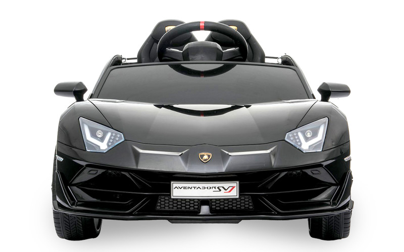 Voiture électrique enfant Lamborghini Aventador SVJ 12V noir, 2 moteurs 35w, télécommande parentale 2.4 Ghz Voitures électriques