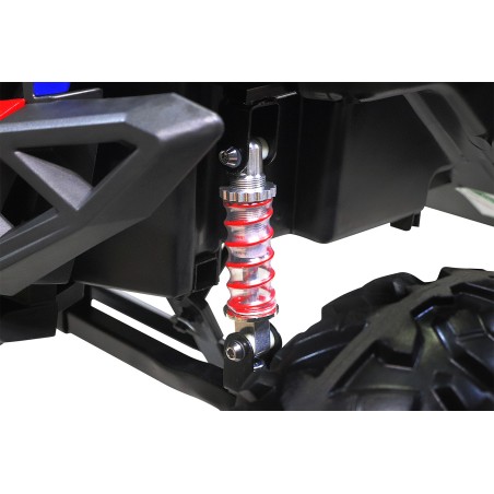 Buggy électrique enfant LMR UTV-MX rouge 24V, 2 places, 2 moteurs 200w, télécommande parentale 2.4 Ghz Voitures électriques