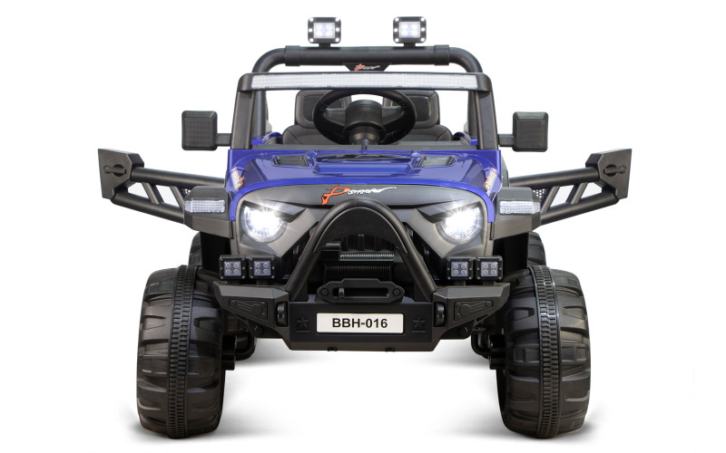 Voiture électrique enfant 4x4 LeMiniRider SSR, 2 places, 2 moteurs 35w, télécommande parentale 2.4 Ghz