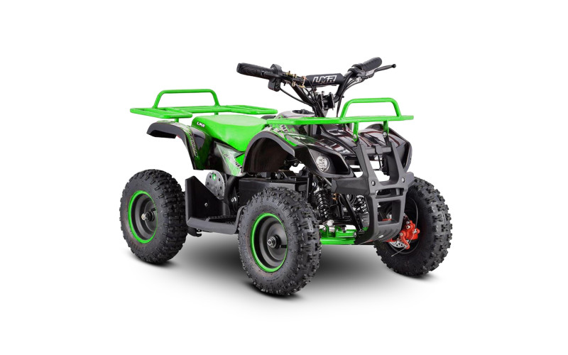 Pocket quad enfant électrique 800W LMR Ranger 6" - vert