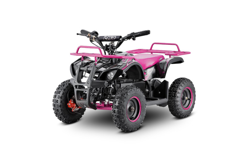 Pocket quad enfant électrique 800W LMR Ranger 6" - rose