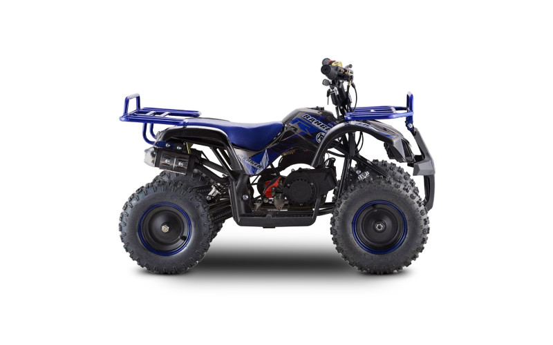 Pocket quad enfant thermique 49cc LMR Ranger 6" - bleu