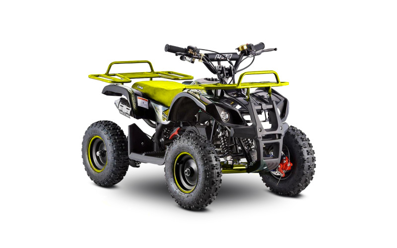 Pocket quad enfant thermique 49cc LMR Ranger 6" - jaune