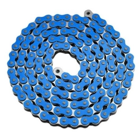 Pièces détachées Dirt bike, Pit bike Chaînes ARIETE 420 - 140 maillons Bleu Ariete