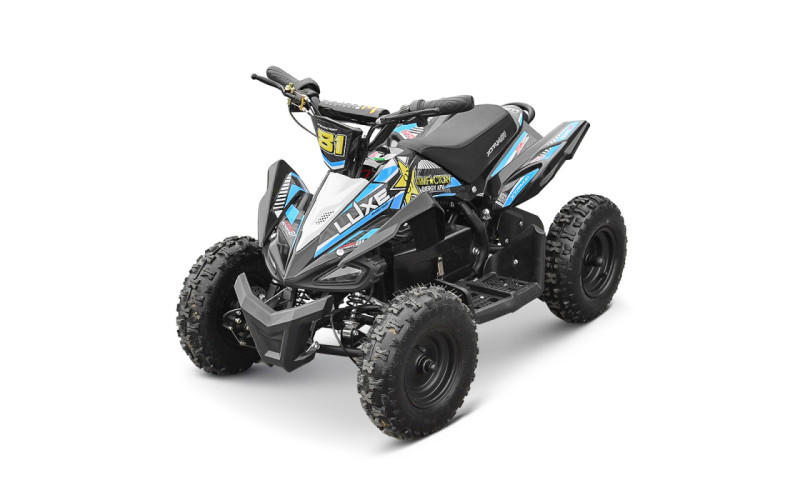 Pocket quad enfant électrique 800w XTRM 6" - bleu