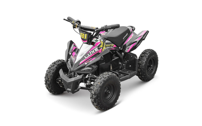 Pocket quad enfant électrique 800w XTRM 6" - rose Pocket Bike & Pocket Quad