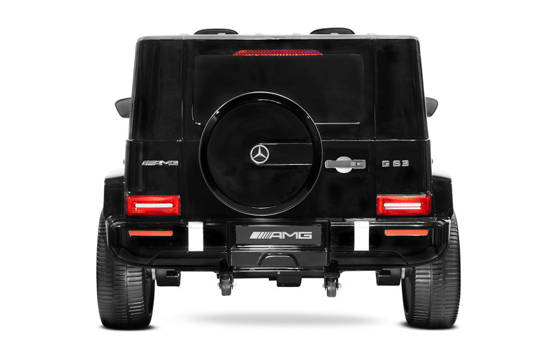 Voiture électrique enfant Mercedes G63 AMG noir, 2 places, 4 moteurs 35w, télécommande parentale 2.4 Ghz