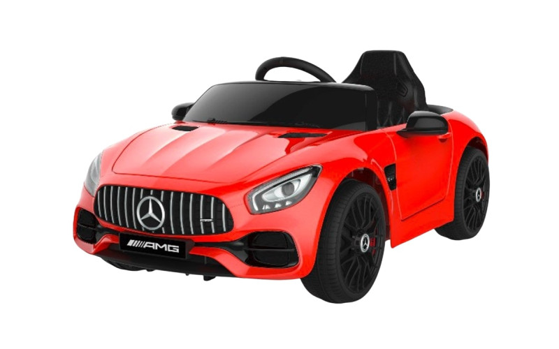 Voiture électrique enfant Mercedes AMG GT 40W rouge, 2 moteurs 20w, télécommande parentale 2.4 Ghz Voitures électriques