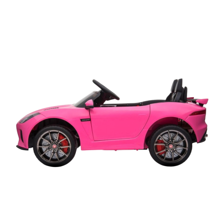 Voiture électrique enfant Jaguar F-type SVR rose, 2 moteurs 25w, télécommande parentale 2.4 Ghz Voitures électriques
