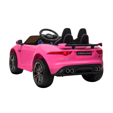 Voiture électrique enfant Jaguar F-type SVR rose, 2 moteurs 25w, télécommande parentale 2.4 Ghz Voitures électriques
