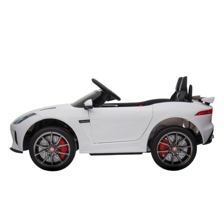 Voiture électrique enfant Jaguar F-type SVR blanc, 2 moteurs 25w, télécommande parentale 2.4 Ghz Voitures électriques