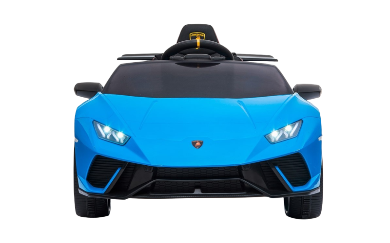 Voiture électrique enfant Lamborghini Huracan 12V bleue, 2 moteurs 30w, télécommande parentale 2.4 Ghz Voitures électriques